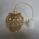 Molded glass globe suspension