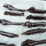 12 ceramic knife holders animals