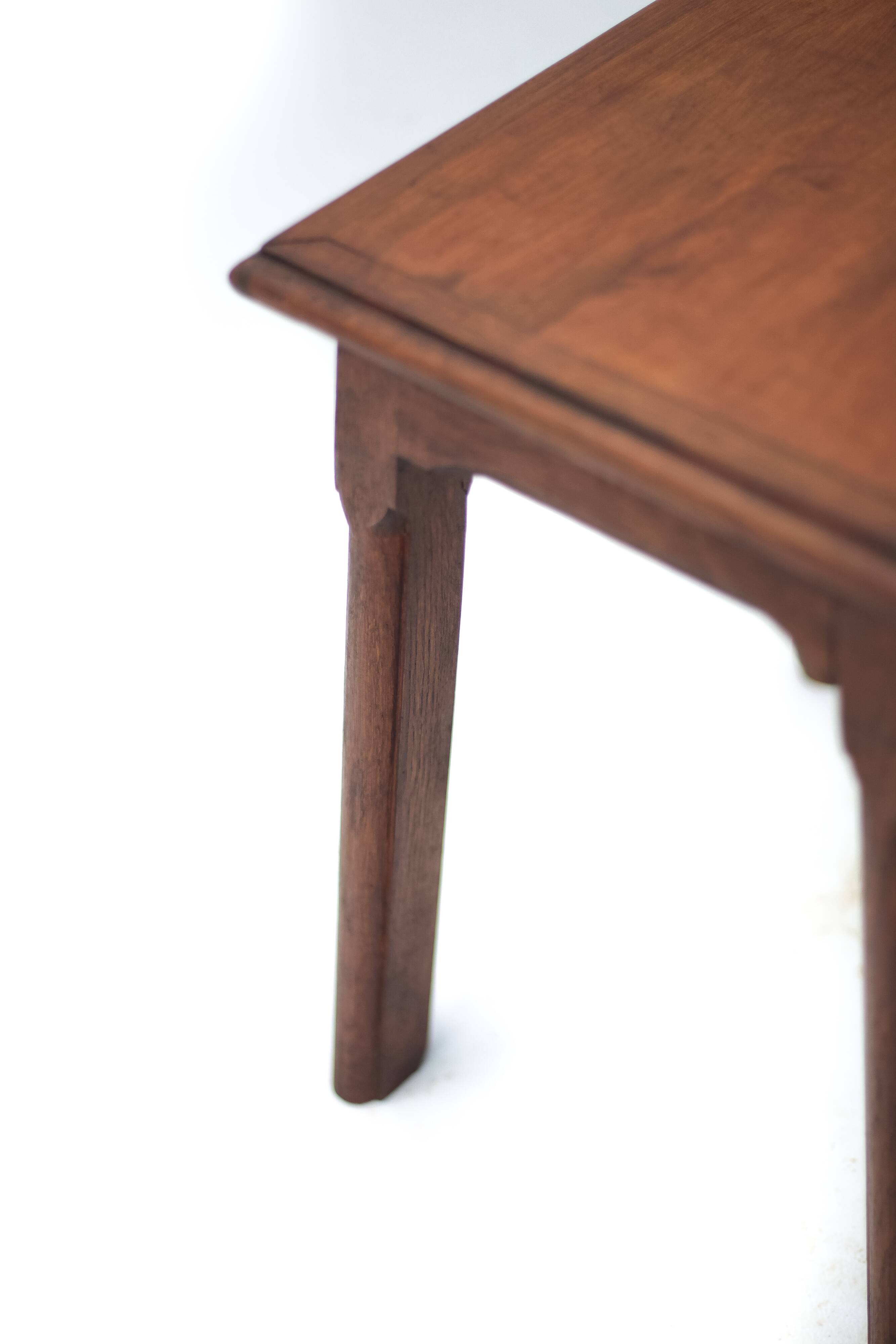 Tabouret bois vintage, tabouret d'appoint, table basse, porte-plante