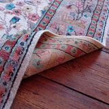 Tapis pakistanais en laine et soie fait main