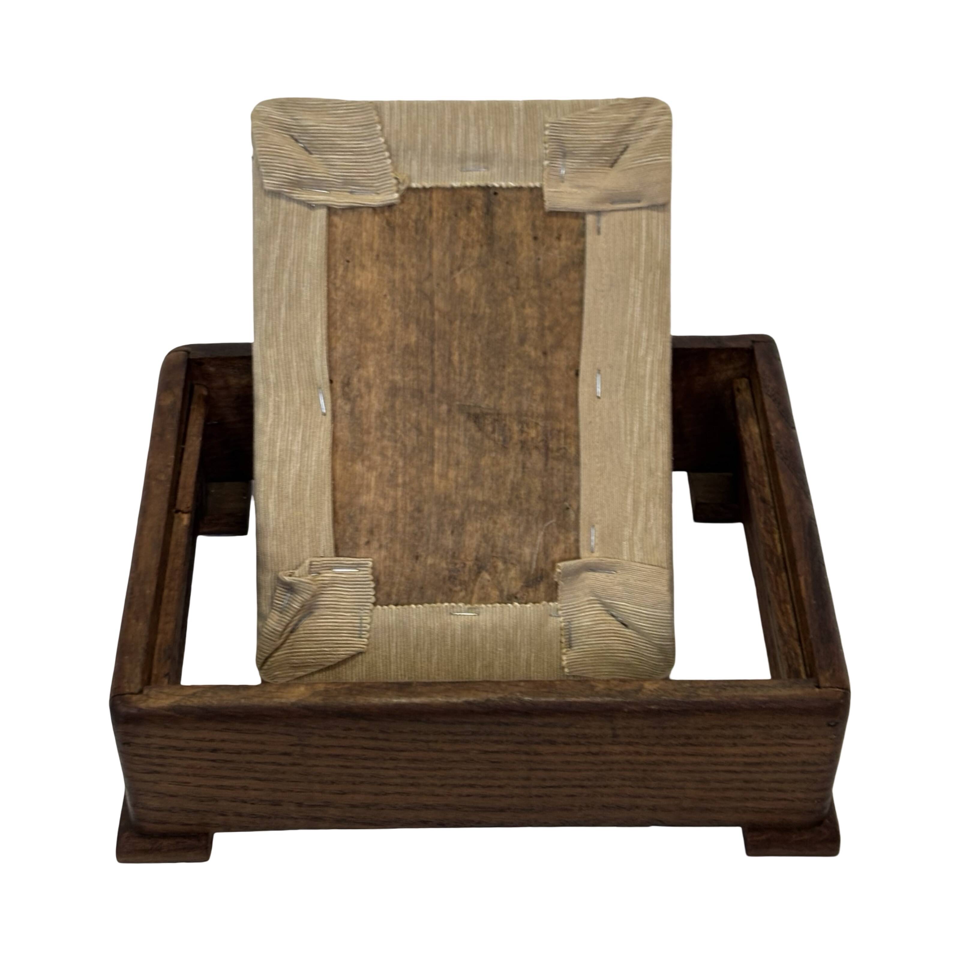 Art Deco footstool foot rest minimalist 30's design