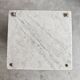 Secessionist furniture in marble and nickel-plated brass