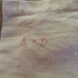 Large old linen sheet