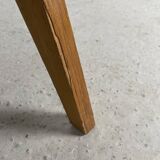 Desk feet compass in oak, 1950