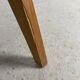 Desk feet compass in oak, 1950