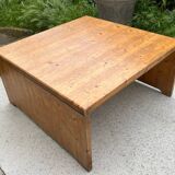 Ensemble table basse et 4 tabourets les arcs 1800 sélectionnés par  Charlotte Perriand