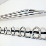 Wall coat rack in Bauhaus style, 1960s