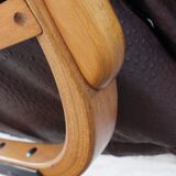 Relaxation armchair & Ottoman Scandinavian design Sweden 1960s