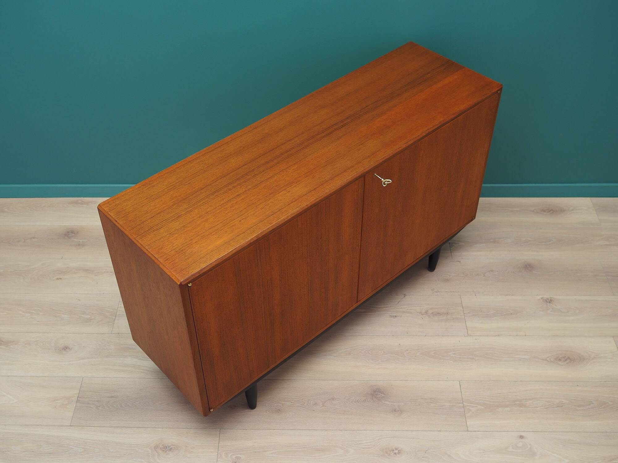 Teak cabinet, Scandinavian design, 1960s, designer: Bertil Fridhagen, manuf
