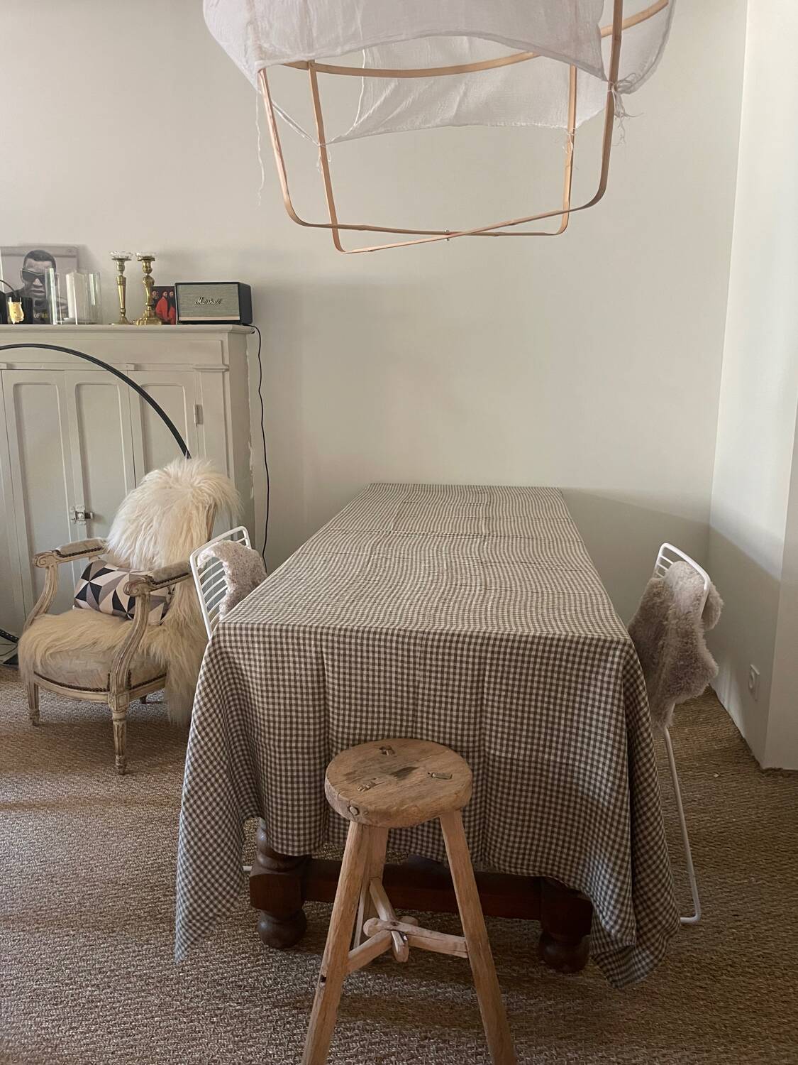 Solid oak farmhouse table