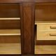 Art Deco style sideboard in rosewood and sycamore, France circa 1950