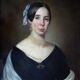 Portrait d'une dame du XIXe siècle