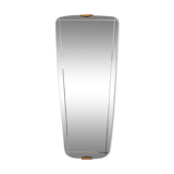 Mirror mirror 75cm x 35cm brass, 1960's