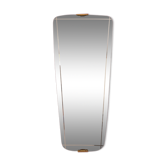 Mirror mirror 75cm x 35cm brass, 1960's