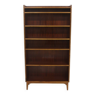 Scandinavian mahogany bookcase, Sweden, 1960