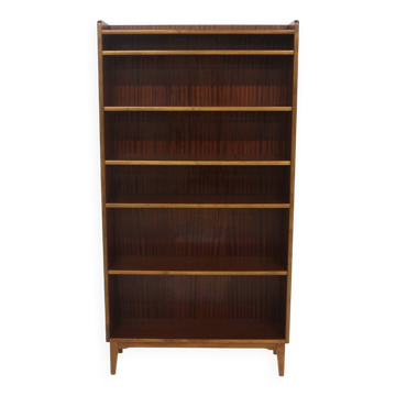 Scandinavian mahogany bookcase, Sweden, 1960