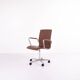 Oxford classic office chair - model 3291 - brown leather - Arne Jacobsen - Fritz Hansen