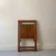 set of 4 italian wooden folding chairs by Aldo Jacober, design 1960 - 1970