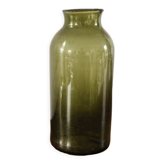 Blown glass truffle jar