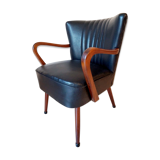 Black cocktail Chair with armrests