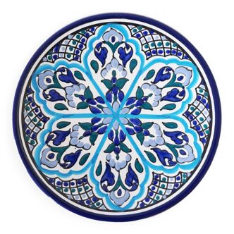 Spanish painted ceramic plate