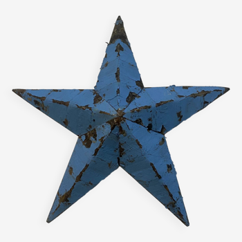 Étoile amish bleu 30cm