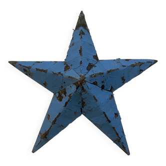 Amish star blue 30cm