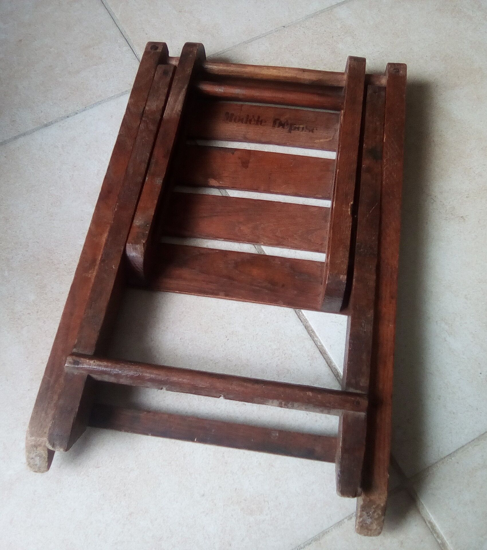 Vintage folding stool