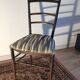 Chaise de chambre Napoléon III bois noirci