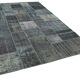 Tapis oriental vintage 205 cm x 303 cm gris patchwork tapis