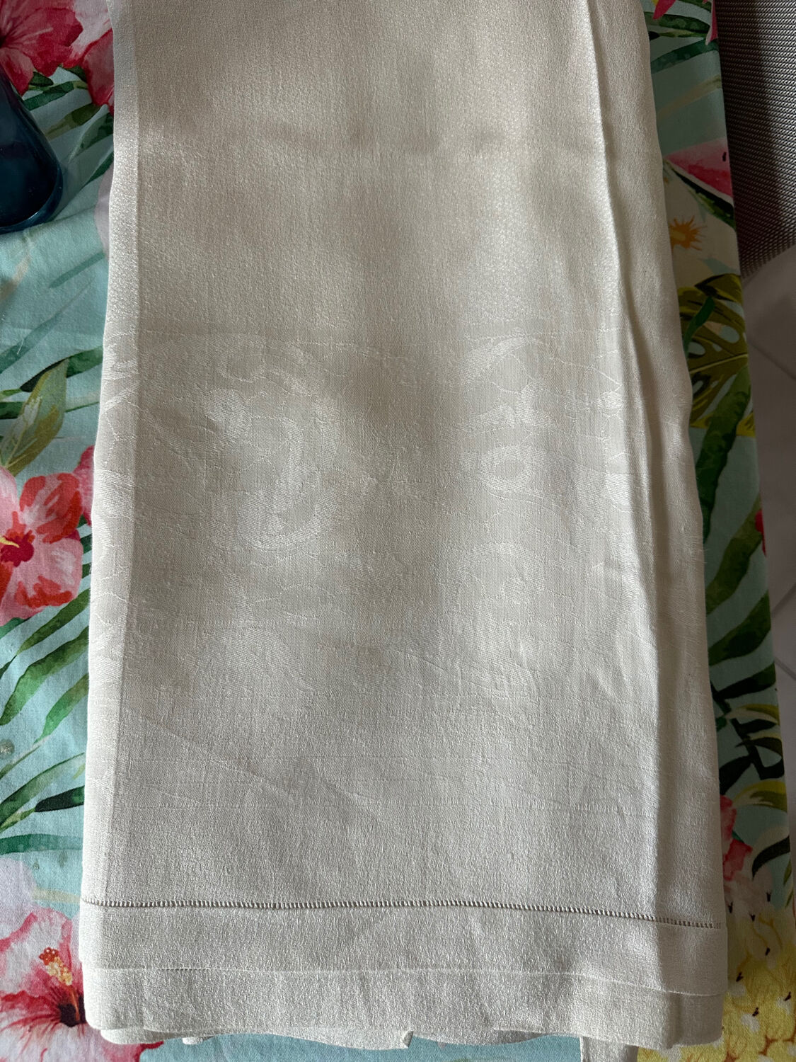 Antique table linen