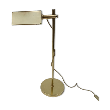 Brass desk lamp from the 70's