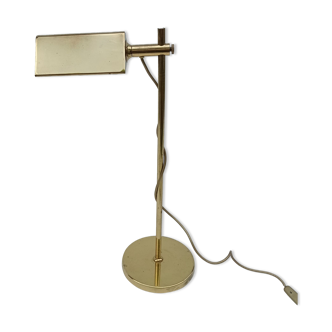 Lampe de bureau en laiton des années 70