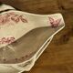 Old pink earthenware saucier Badonviller model Jasmin