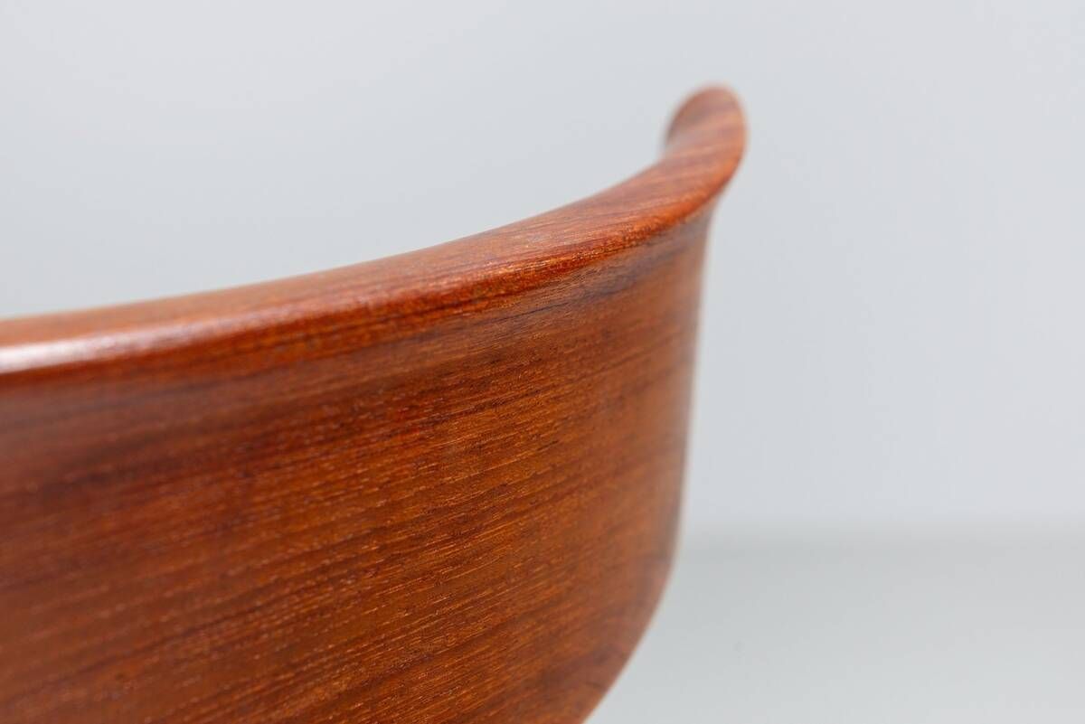 Erik Andersen & Palle Pedersen T-chair model 68 in teak Randers Denmark 1960