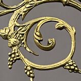 Empire style chandelier.