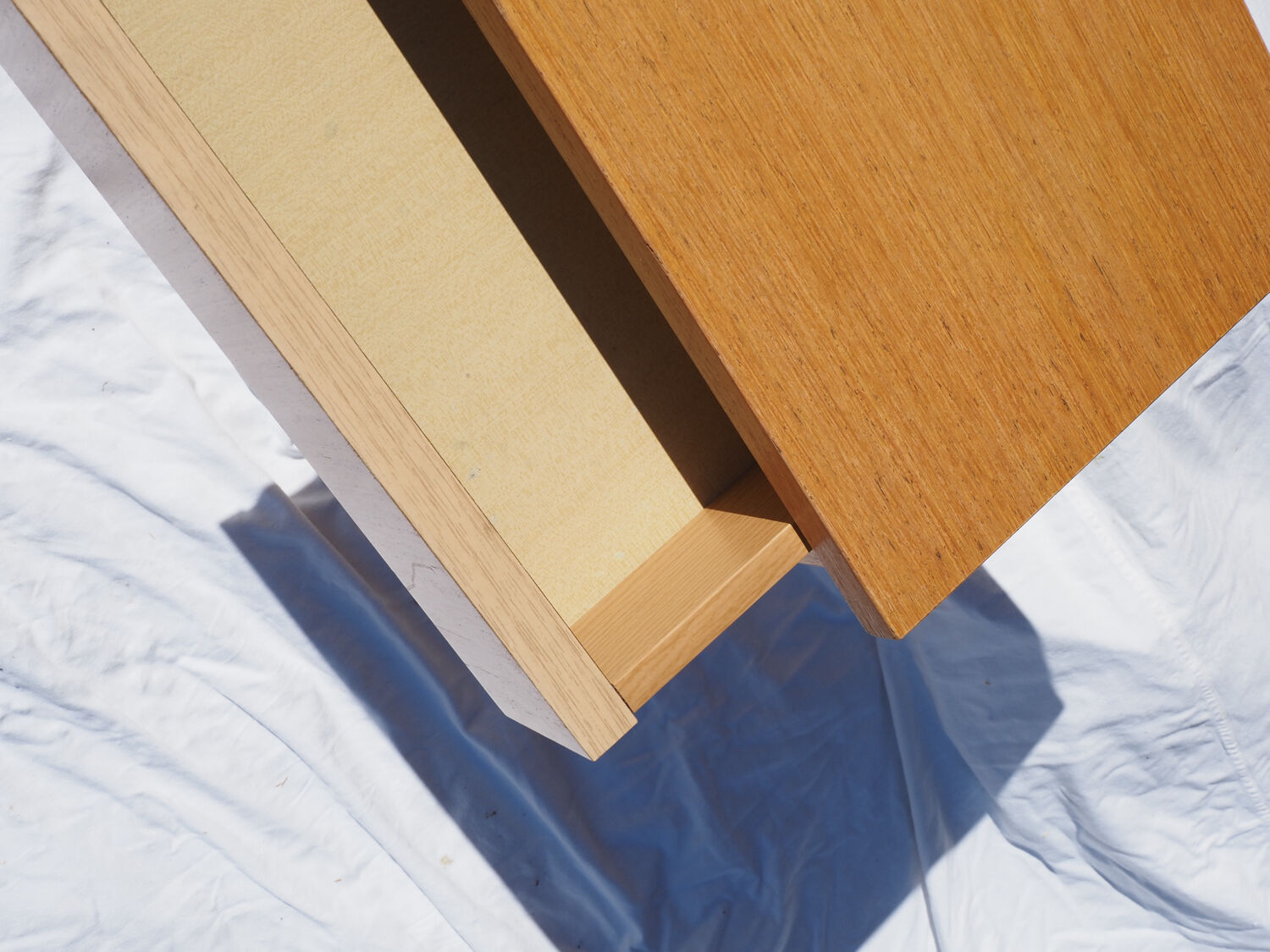 Scandinavian bedside table from the 70s