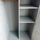 Vintage grey-green wardrobe (renovated)