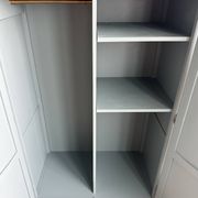 Vintage grey-green wardrobe (renovated)