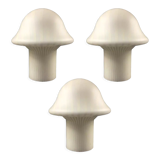 Striped Mushroom Table Lamp from Peill & Putzler, Germany, 1970s