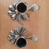 Pair of Gilde brass candlesticks