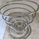 Chrome spiral fruit basket