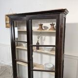 19th-century pine library