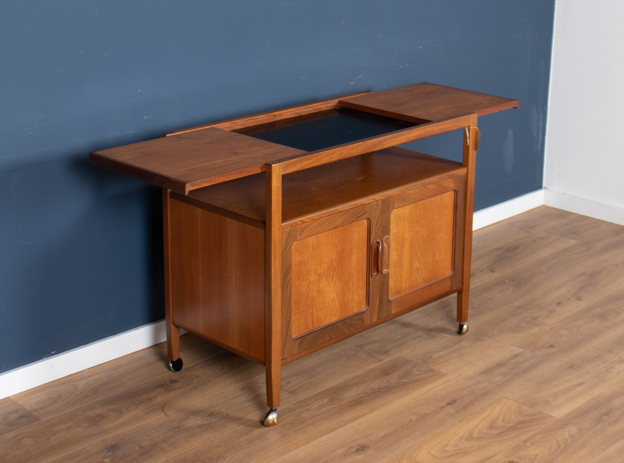 1960s Retro Teak G Plan Fresco Drinks Trolley By Victor Wilkins