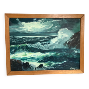 Tableau marine la mer - toile