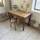 Bureau en pin et hêtre 1900 napoléon