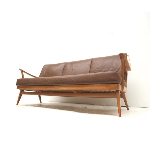 Canapé 3 places Knoll Antimott, années 1960
