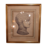 Phrenology head frame