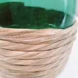 Vase, carafe verte
