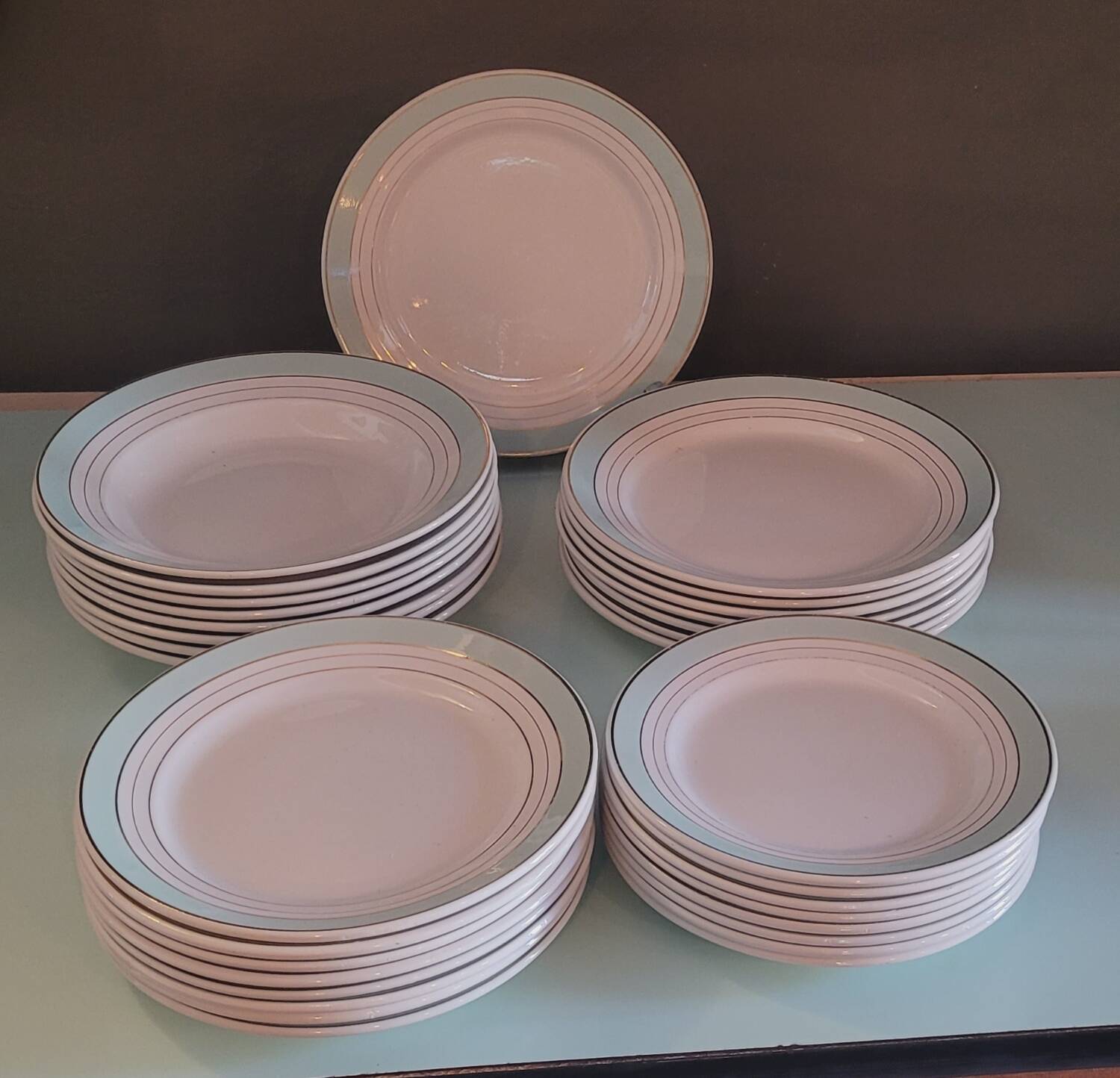 Lunéville plate service